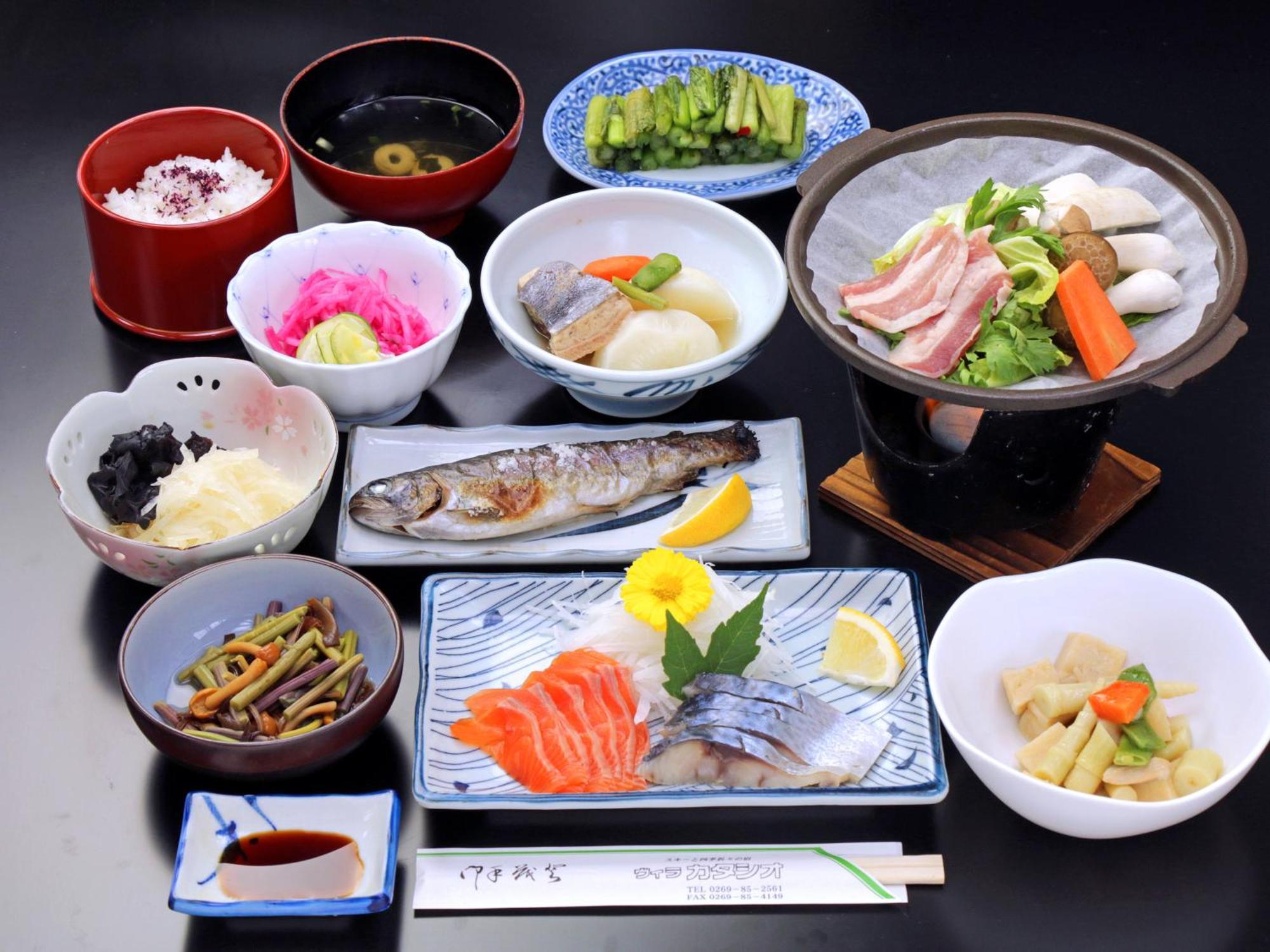 Villa Katashio Nozawaonsen Bagian luar foto